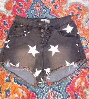 True  denim shorts