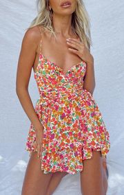 Barrett mini dress floral