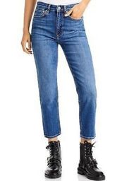 ✨ Rag & Bone Nina High Rise Shorty Cigarette Denim Jeans