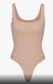 Scoop Neck Tan Body Suit