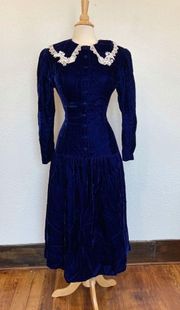 Vintage 70’s Renaissance Victorian Dress