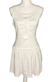 Ali And Jay Old Town Trollin Dress White Women's Size Small