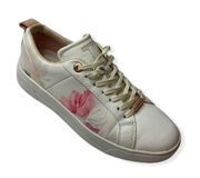 Ted Baker Orulo Trainers in Floral Satin Size 6