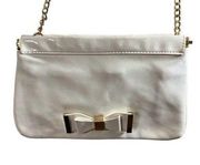 Lulu by Lulu Guinness White Vinyl Trim Purse