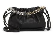 Black Leather Crossbody Bag