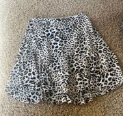 cheetah print skirt 