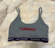 New Without Tags Low Impact Tommy Hilfiger Sports Bra / Bralette in Grey Size M