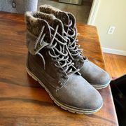 White Mountain Combat Boots