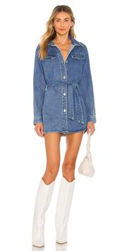 Kelsie Denim Dress in Denim