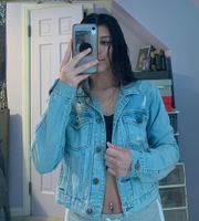 Denim Ripped Jean Jacket