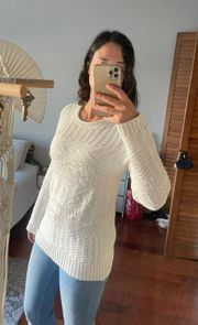 Francesca's White Sweater