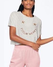 PINK - Victoria's Secret Victoria’s Secret PINK Feeling Merry Holiday Crop Top Women’s Medium