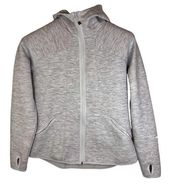 Avalanche Women’s Grey Hoodie Size Large Thumbholes Athletic Warm Running Grey