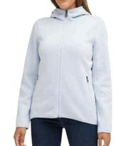 Andrew Mark Light Blue Fleece Jacket (Size Medium)