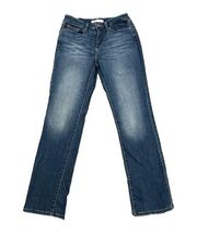 Levi Strauss Signature Mid-Rise Straight Leg jeans sz‎ 6M, W28 L32