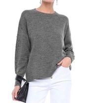 Alice + Olivia Split Sleeve Sweatshirt