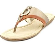 Bandolino Women's Jo 3 Open Toe Synthetic Thong Sandal Size 11 M NWT