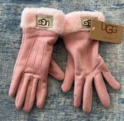 New! Ugg Australia Ladies Pink Gloves