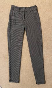 patterned dress pants