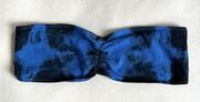 Vintage American Apparel Tie Dye Bandeau Tube Bra