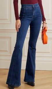 Veronica, Beard, Sheridan, exaggerated flare high rise jeans 25