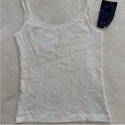 White Heart Singlet