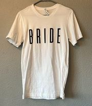 White Bride Graphic T Shirt