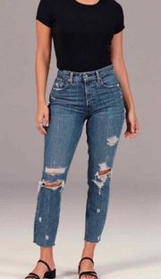 Curve Love High Rise Mom Jeans