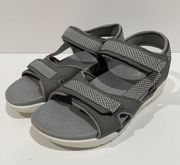 Ryka womens size 9 Rosaline sandals gray