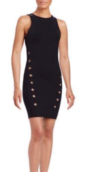 Design Lab Lord & Taylor Grommet Sheath Dress