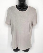 Cotton Citizen NEW Standard Tee Short Sleeve Sz S Vintage White Stone Distressed