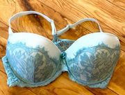 intimates 38D bra with underwire teal