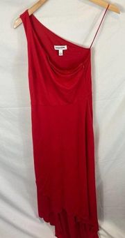 Kate Young for Target One Shoulder Red Dress Size 4