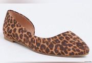 Torrid Leopard D'Orsay Flat Size 8.5