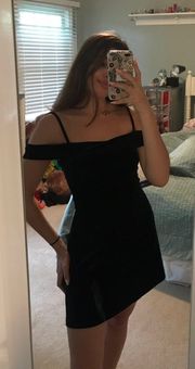 Tobi Velvet Skater Dress