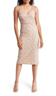 NSR Lace Midi Dress