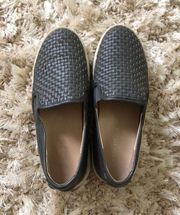 Gray Slip Ons