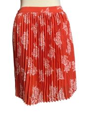 NWT  Floral Pleated Skirt