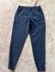 The North Face Women’s Jogger Cargo Pants Hiking Navy Blue Outdoor Size 8