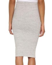 James Perse Midi Knit Skirt