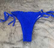 Blue Bikini Bottoms