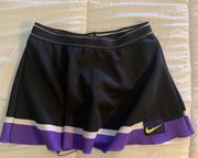 Nike Dri-Fit Black Tennis Skirt Skort