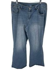 Lane Bryant Women's boot Cut Slim Leg Denim Size 16