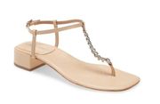 Jeffrey Campbell single chain strap sandal