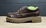 Vintage Y2K 90’s Lower East Side Chunky Brown Platform Shoes Women’s Sz 10