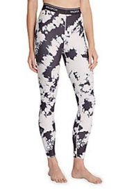 WILDFOX black white splatter 7/8 leggings size large