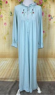 Vintage Sears Blue Night Gown