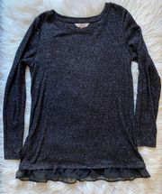 LC Lauren Conrad plush tunic T-shirt