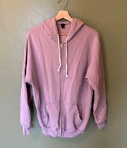 Pink Zip-up Hoodie