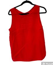 red tank top Size XS